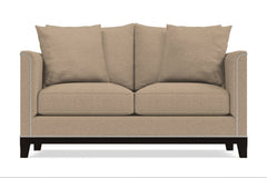 La Brea Apartment Size Sleeper Sofa :: Leg Finish: Espresso / Sleeper Option: Memory Foam Mattress