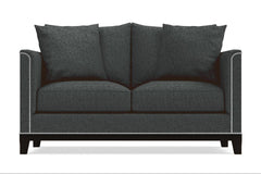 La Brea Twin Size Sleeper Sofa :: Leg Finish: Espresso / Sleeper Option: Deluxe Innerspring Mattress