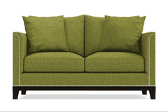 La Brea Twin Size Sleeper Sofa :: Leg Finish: Espresso / Sleeper Option: Memory Foam Mattress