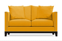La Brea Twin Size Sleeper Sofa :: Leg Finish: Espresso / Sleeper Option: Memory Foam Mattress