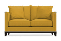 La Brea Apartment Size Sleeper Sofa :: Leg Finish: Espresso / Sleeper Option: Memory Foam Mattress
