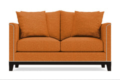 La Brea Twin Size Sleeper Sofa :: Leg Finish: Espresso / Sleeper Option: Deluxe Innerspring Mattress