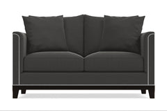 La Brea Twin Size Sleeper Sofa :: Leg Finish: Espresso / Sleeper Option: Memory Foam Mattress