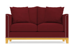 La Brea Twin Size Sleeper Sofa :: Leg Finish: Natural / Sleeper Option: Memory Foam Mattress