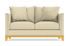 La Brea Twin Size Sleeper Sofa :: Leg Finish: Natural / Sleeper Option: Memory Foam Mattress