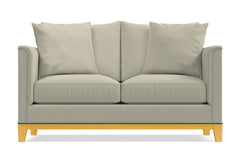 La Brea Twin Size Sleeper Sofa :: Leg Finish: Natural / Sleeper Option: Memory Foam Mattress