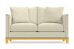 La Brea Apartment Size Sleeper Sofa :: Leg Finish: Natural / Sleeper Option: Deluxe Innerspring Mattress