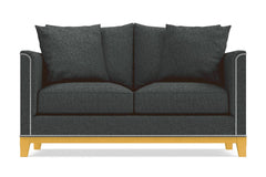 La Brea Twin Size Sleeper Sofa :: Leg Finish: Natural / Sleeper Option: Deluxe Innerspring Mattress