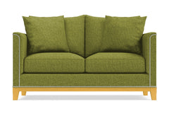 La Brea Twin Size Sleeper Sofa :: Leg Finish: Natural / Sleeper Option: Memory Foam Mattress