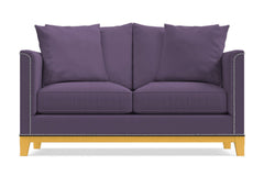 La Brea Twin Size Sleeper Sofa :: Leg Finish: Natural / Sleeper Option: Memory Foam Mattress