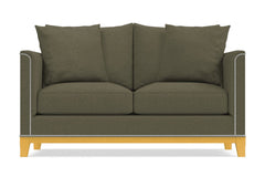 La Brea Twin Size Sleeper Sofa :: Leg Finish: Natural / Sleeper Option: Memory Foam Mattress