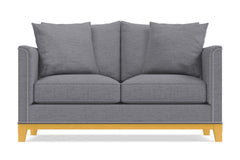 La Brea Apartment Size Sleeper Sofa :: Leg Finish: Natural / Sleeper Option: Memory Foam Mattress