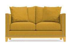 La Brea Twin Size Sleeper Sofa :: Leg Finish: Natural / Sleeper Option: Memory Foam Mattress