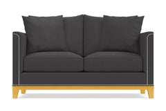 La Brea Twin Size Sleeper Sofa :: Leg Finish: Natural / Sleeper Option: Memory Foam Mattress