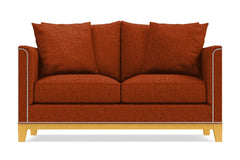 La Brea Twin Size Sleeper Sofa :: Leg Finish: Natural / Sleeper Option: Memory Foam Mattress