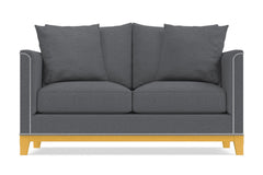 La Brea Twin Size Sleeper Sofa :: Leg Finish: Natural / Sleeper Option: Deluxe Innerspring Mattress