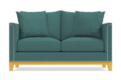 La Brea Twin Size Sleeper Sofa :: Leg Finish: Natural / Sleeper Option: Memory Foam Mattress