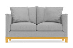 La Brea Twin Size Sleeper Sofa :: Leg Finish: Natural / Sleeper Option: Memory Foam Mattress