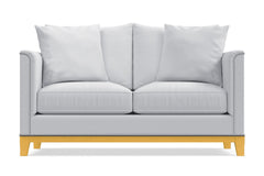 La Brea Twin Size Sleeper Sofa :: Leg Finish: Natural / Sleeper Option: Memory Foam Mattress
