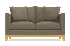 La Brea Twin Size Sleeper Sofa :: Leg Finish: Natural / Sleeper Option: Deluxe Innerspring Mattress