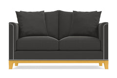 La Brea Twin Size Sleeper Sofa :: Leg Finish: Natural / Sleeper Option: Deluxe Innerspring Mattress
