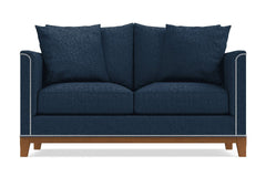 La Brea Twin Size Sleeper Sofa :: Leg Finish: Pecan / Sleeper Option: Memory Foam Mattress