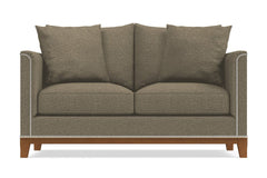 La Brea Twin Size Sleeper Sofa :: Leg Finish: Pecan / Sleeper Option: Deluxe Innerspring Mattress