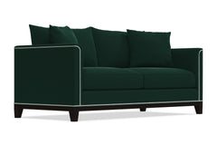 La Brea Queen Size Sleeper Sofa :: Leg Finish: Espresso / Sleeper Option: Memory Foam Mattress