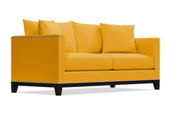 La Brea Queen Size Sleeper Sofa :: Leg Finish: Espresso / Sleeper Option: Memory Foam Mattress