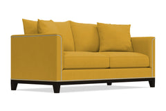 La Brea Queen Size Sleeper Sofa :: Leg Finish: Espresso / Sleeper Option: Deluxe Innerspring Mattress