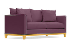 La Brea Queen Size Sleeper Sofa :: Leg Finish: Natural / Sleeper Option: Deluxe Innerspring Mattress