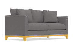 La Brea Queen Size Sleeper Sofa :: Leg Finish: Natural / Sleeper Option: Memory Foam Mattress