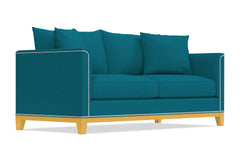 La Brea Queen Size Sleeper Sofa :: Leg Finish: Natural / Sleeper Option: Deluxe Innerspring Mattress