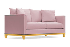La Brea Queen Size Sleeper Sofa :: Leg Finish: Natural / Sleeper Option: Deluxe Innerspring Mattress
