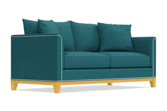 La Brea Queen Size Sleeper Sofa :: Leg Finish: Natural / Sleeper Option: Deluxe Innerspring Mattress