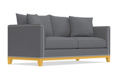 La Brea Queen Size Sleeper Sofa :: Leg Finish: Natural / Sleeper Option: Deluxe Innerspring Mattress