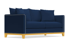 La Brea Queen Size Sleeper Sofa :: Leg Finish: Natural / Sleeper Option: Deluxe Innerspring Mattress