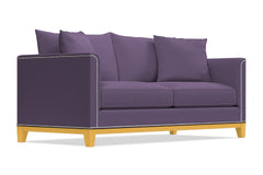 La Brea Queen Size Sleeper Sofa :: Leg Finish: Natural / Sleeper Option: Memory Foam Mattress