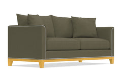 La Brea Queen Size Sleeper Sofa :: Leg Finish: Natural / Sleeper Option: Memory Foam Mattress