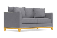 La Brea Queen Size Sleeper Sofa :: Leg Finish: Natural / Sleeper Option: Memory Foam Mattress