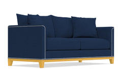 La Brea Queen Size Sleeper Sofa :: Leg Finish: Natural / Sleeper Option: Memory Foam Mattress