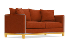 La Brea Queen Size Sleeper Sofa :: Leg Finish: Natural / Sleeper Option: Deluxe Innerspring Mattress
