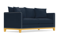 La Brea Queen Size Sleeper Sofa :: Leg Finish: Natural / Sleeper Option: Memory Foam Mattress