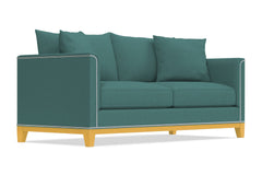 La Brea Queen Size Sleeper Sofa :: Leg Finish: Natural / Sleeper Option: Deluxe Innerspring Mattress