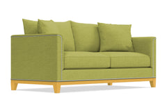 La Brea Queen Size Sleeper Sofa :: Leg Finish: Natural / Sleeper Option: Deluxe Innerspring Mattress