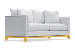 La Brea Queen Size Sleeper Sofa :: Leg Finish: Natural / Sleeper Option: Memory Foam Mattress