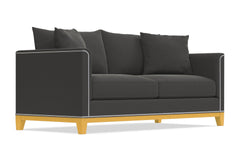 La Brea Queen Size Sleeper Sofa :: Leg Finish: Natural / Sleeper Option: Memory Foam Mattress