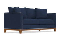 La Brea Queen Size Sleeper Sofa :: Leg Finish: Pecan / Sleeper Option: Deluxe Innerspring Mattress