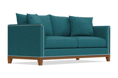 La Brea Queen Size Sleeper Sofa :: Leg Finish: Pecan / Sleeper Option: Deluxe Innerspring Mattress
