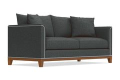 La Brea Queen Size Sleeper Sofa :: Leg Finish: Pecan / Sleeper Option: Deluxe Innerspring Mattress